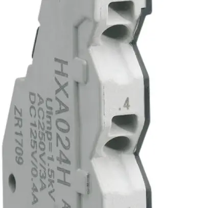 Contatto di segnalazione Hager x160…250 230VAC 1C 