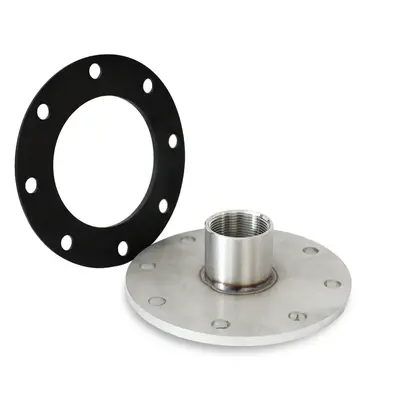Plaque de bride SMARTFOX 180mm acier inoxydable incluant joint 