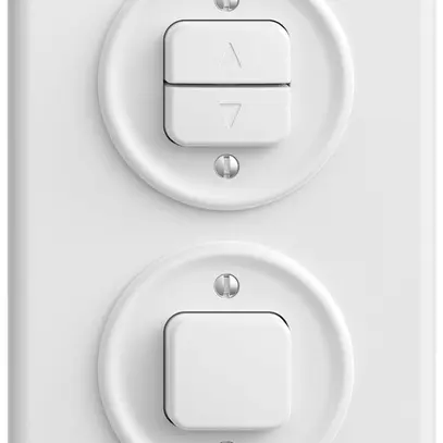 Combinazione INC STANDARDdue SNAPFIX® vert.interr.p.tapparelle - sch.3/1L bi 