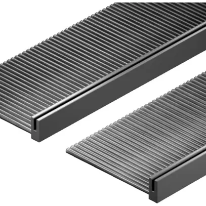Striscia a spazzola Rittal TX, 1000×80mm, per l'ingresso sul tetto, 2 pezzi 
