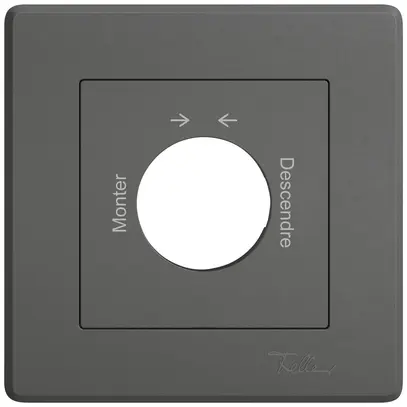 Kit di montaggio INC EDIZIO.liv SNAPFIX® puls.girevole c.chius.Mont.→ ← Desc.grs 