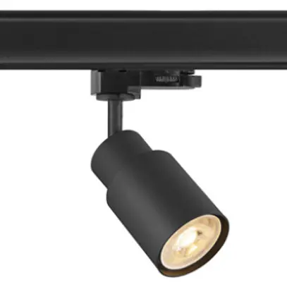 Spot SLV PURI 2.0 Tube GU10 1×6W REG AD3PH Ø55mm nero 