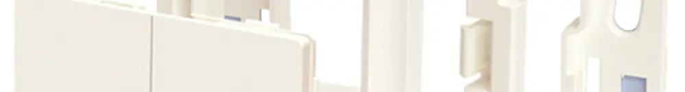 AP-Wandsender Shelly BLU Wall Switch 4+ Adapter Busch-Jaeger 4-Kan BLE weiss 