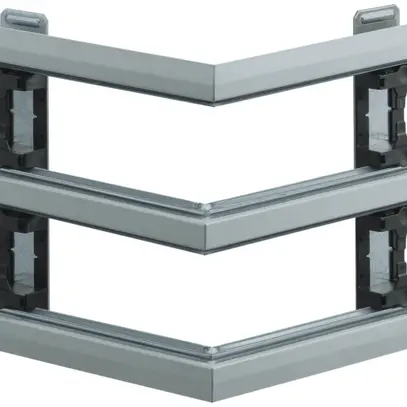Angolo esterno Hager multiplo per BKIS 25mm zinc. 
