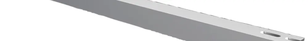 Barre de retenue de câble Rittal VX 8619.420 800mm métal gris 2pcs 
