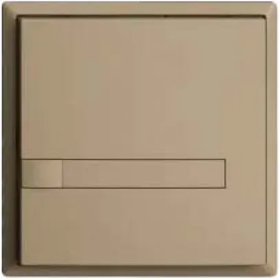 Pulsante KNX RGB EDUE, 250mW, s.LED, c.inserto carta, 1×pulsante, 1×tasto, sa 