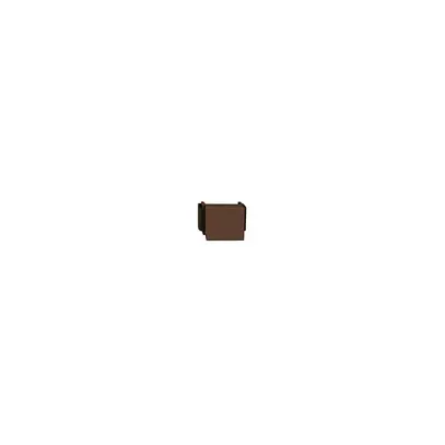 Plaque d'obturation Feller FH, pour kit montage R&M cat.5e/6 spécial, coffee 