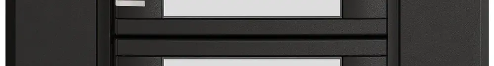 UP-KNX-Taster RGB EDIZIO.liv SNAPFIX® Temperaturfüh.RGB-LED Pap.3×T 2-Tbed.sz 