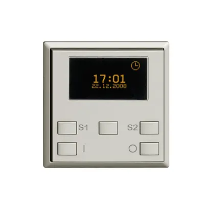Kit frontal pour minuteur astro. ON/OFF ZEP EDIZIOdue gris clair 