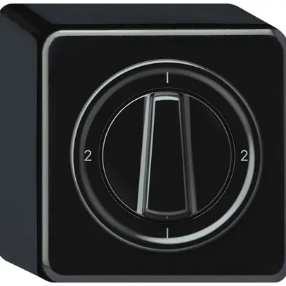 Interruttore rotativo AP origin commutatore 3/1L 16A 250V 1-2-1-2 88×88×54mm ne 