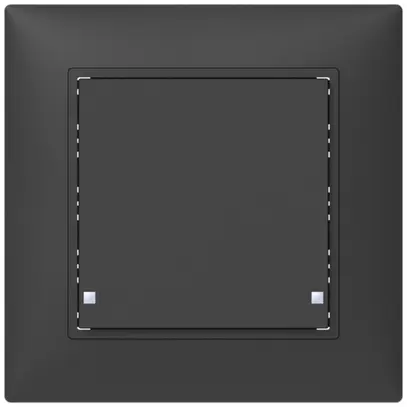 Sensore pulsante INC SIDUS KNX Design tipo B, 1/2, antracite 