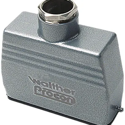 Boîtier de fiche Walther PROCON T702816MS, raccord 1×M20, H=58mm, Al 