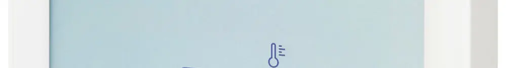 Appareil de contrôle KNX AP Siemens QMX6.P44 écran tactile temp/hr blanc 