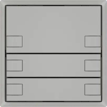 Poussoir universel EDIZIO.liv UNI SNAPFIX® 12…48V s.LED 6× comm.1T grc 