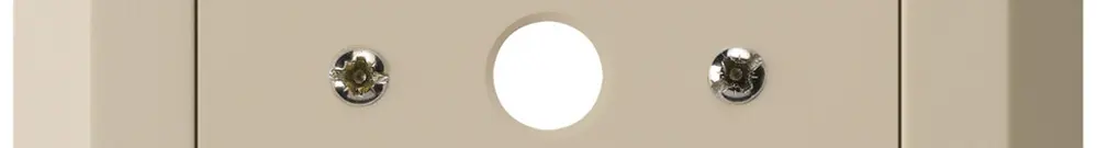 Boîte de raccordement ENC kallysto.line beige Ø9mm sans bornier 