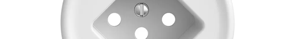 Kit frontale STANDARDdue per presa QI T13, bianco 