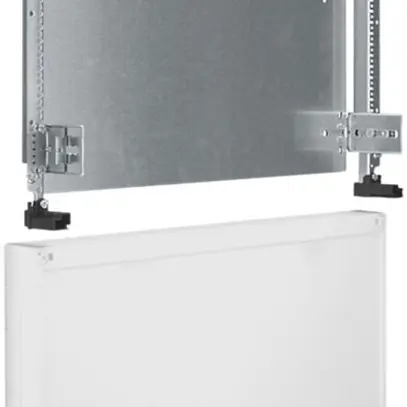 Kit Hager univers N 450×500mm avec plaque de montage 