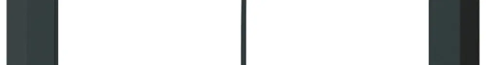 Cadre de recouvrement ENC kallysto.line 3×2 noir 152×212mm 