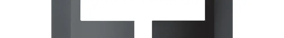 Kit frontal kallysto anthracite, 60×60mm pour détecteur de mouvement 