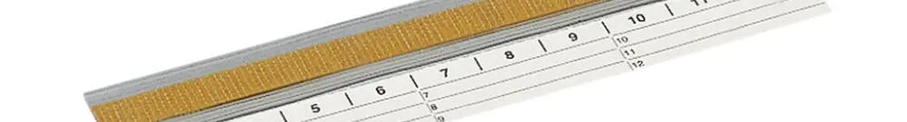 Bande indicatrice Hager univers D86 B1 12 pièces 