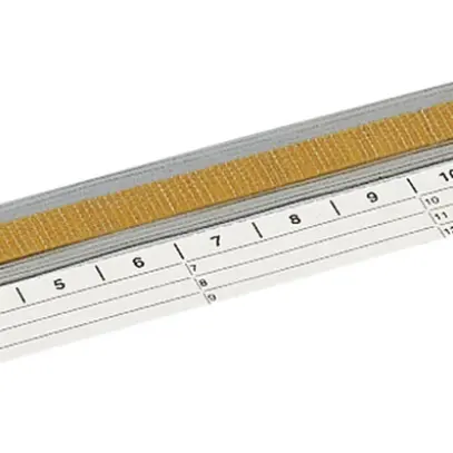 Bande indicatrice Hager univers D86 B1 12 pièces 