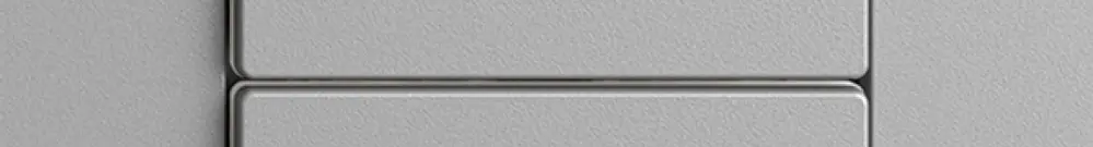 Pulsante scena 2 scene verticale/2T Edue Wiser silver 