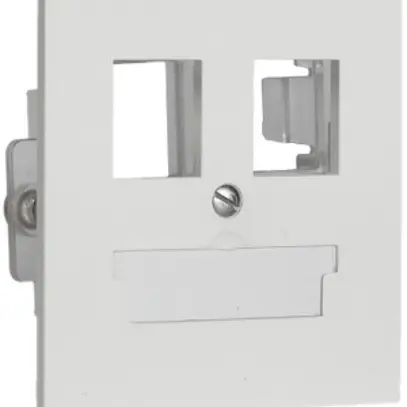 Kit de montage ENC R&M noir pour 2×RJ45 