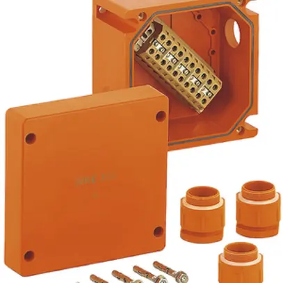 Scatola derivazione AP WKE 303 5×4…10² 160×160×110mm 