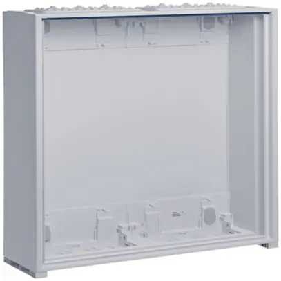Distributore AP Hager univers 3-file IP44 550×500×160mm 