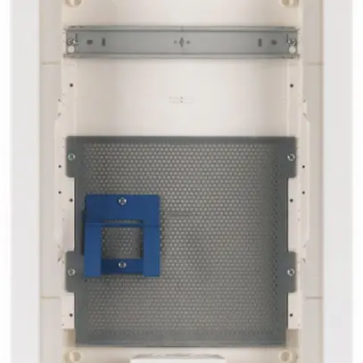 Distributore p.parete cava Eaton multimedia 3-file porta in acciaio bianco 