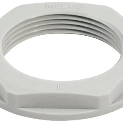 Controdado esagonale Weidmüller SKMU M63, 8mm grigio chiaro 