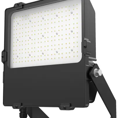 Projecteur LED DOTLUX LENSplus 200W 25300lm 3000K IP66 15° 435×345mm noir 