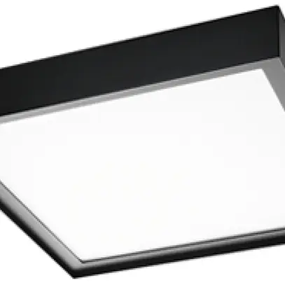 Lampada apparente LED SG Disc 285 HF 22W 1920lm 827 283×283mm nero 