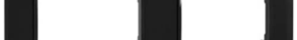 Cadre de recouvrement Shelly Wall Frame 2 160×80mm noir 