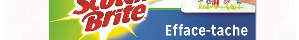 3M Scotch Brite Fleckenradierer weiss, Duo-Pack 