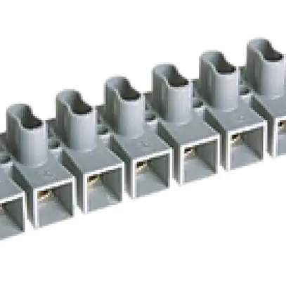 Barrette de bornes Woertz 12P 0.75…1.5mm² 17.5A 500V gris 