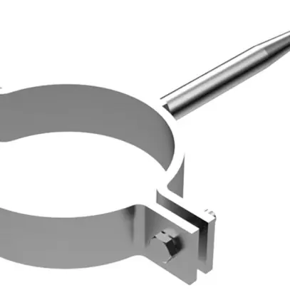Collier pour tube Rauscher & Stoecklin FSK-PE Ø90mm -25…40°C résiste aux UV gris 
