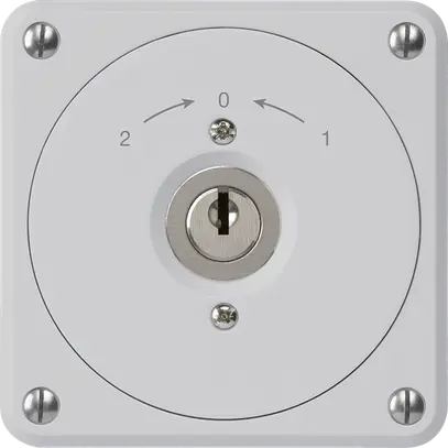 Contact pivotant à clé ENC robusto gris sans clapet inverseur pour combinaison 