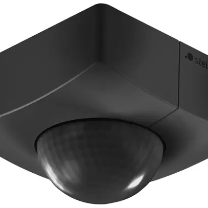 Rilevatore di presenza AP Steinel IS 3360 COM1 IP54 2.8m PIR 3m² angolarenero 