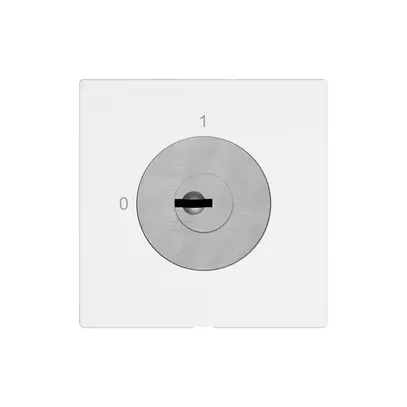 Schlüsselschalter EDIZIO.liv m.KABA 1262KA/5000 getr.Kont.1P 1-2-3 T=77mm ws 