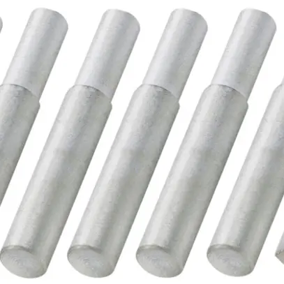 Tige Hager rigide/flexible pour borne compteur KJ31 100A 45mm 6×rigide/1×flex. 