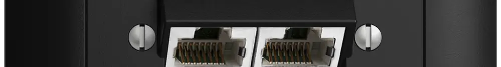 Presa INC 2×RJ45/s 8P sep. EDIZIOdue nero ITplus 