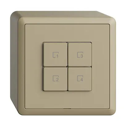 Poussoir scène AP 4 scènes/4T Edue Wiser sand 