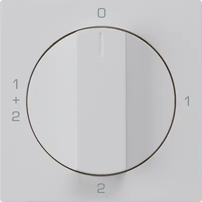 Intérieur pour interrupteur rotatif kallysto 1/1L gris clair avec manette 