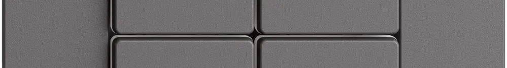 Interruttore tapparelle 2K/4T Edue Wiser grigio scuro 