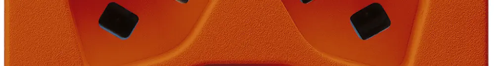 Prise FLF Hager 3×type 23 illuminé D orange 