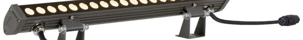 LED-Wandleuchte SLV GALEN 20W 2300lm 830 IP65 DALI 600mm anthrazit 