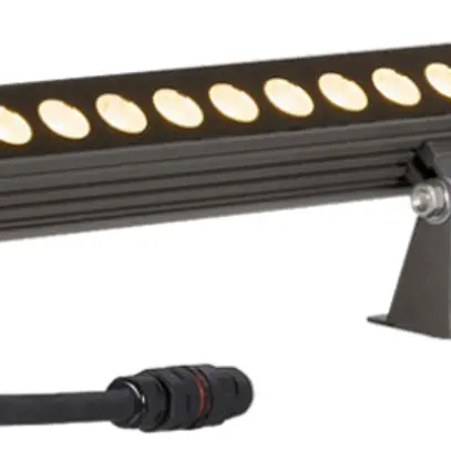 LED-Wandleuchte SLV GALEN 20W 2300lm 830 IP65 DALI 600mm anthrazit 