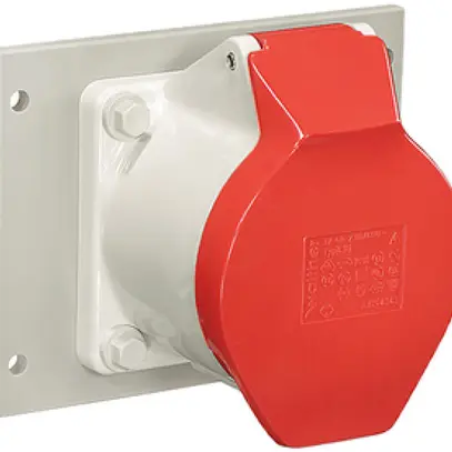 Prise INC CEEtyp 5L 32A J25/J40, droite 