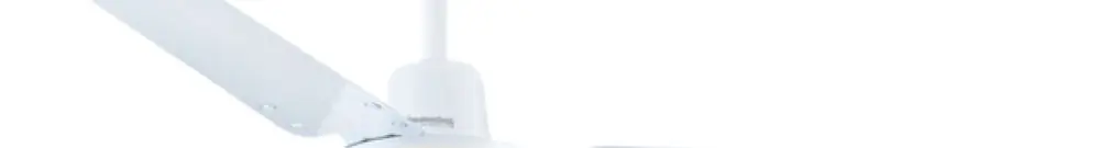 Ventilateur de plafond Armin Schmid Genua 4800m³/h 70W Ø1220×122×35mm blanc 